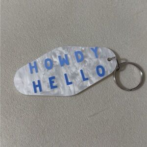 Motel Keychain Coastal Cowgirl!